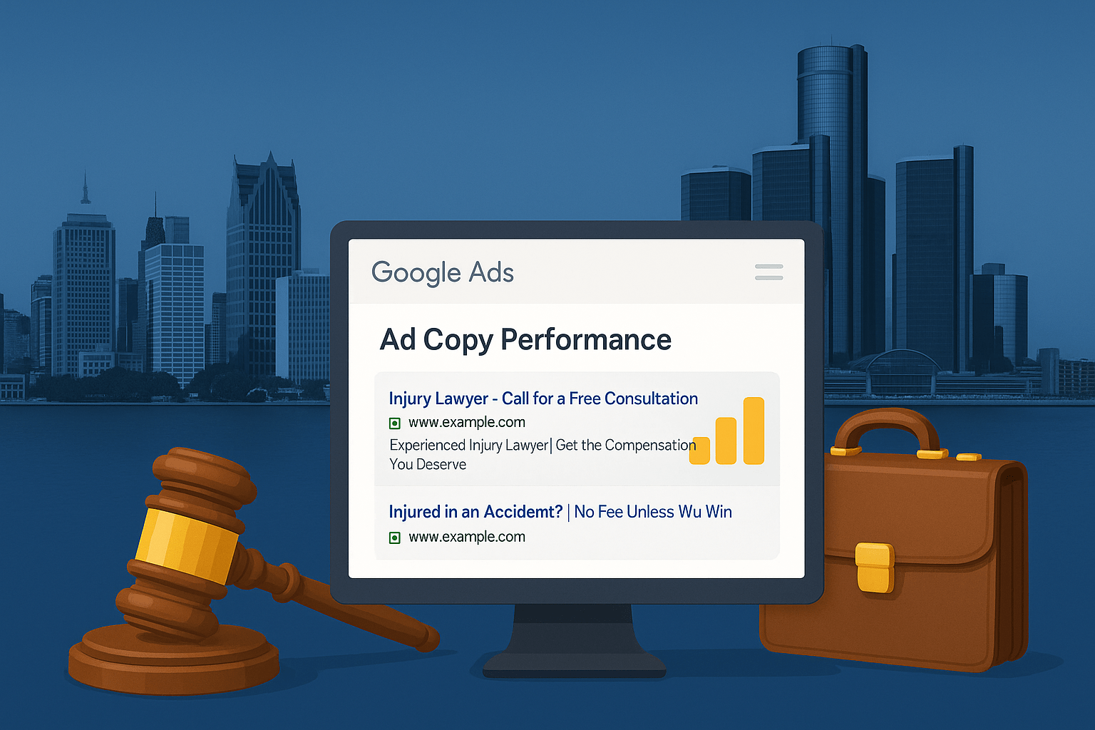 Best Performing Ad Copy for Injury Lawyers in Detroit