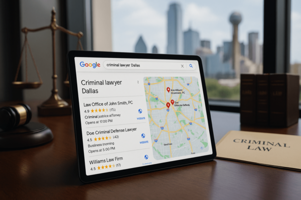 How to Rank on Google Maps as a Criminal Lawyer in Dallas How to Rank on Google Maps as a Criminal Lawyer in Dallas